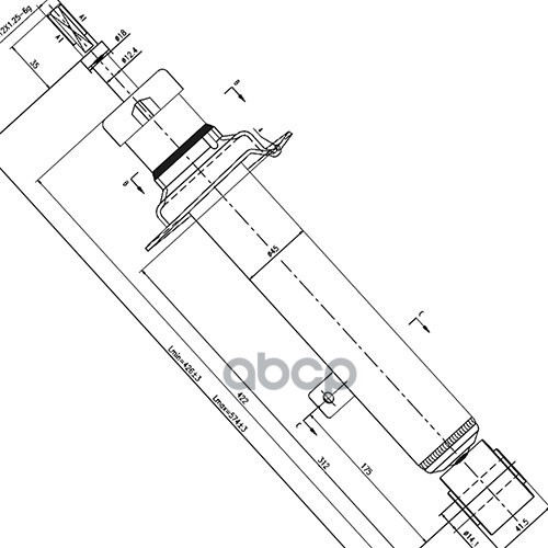 Z97307r_амортизатор Передний_zikmar Zikmar арт. Z97307R