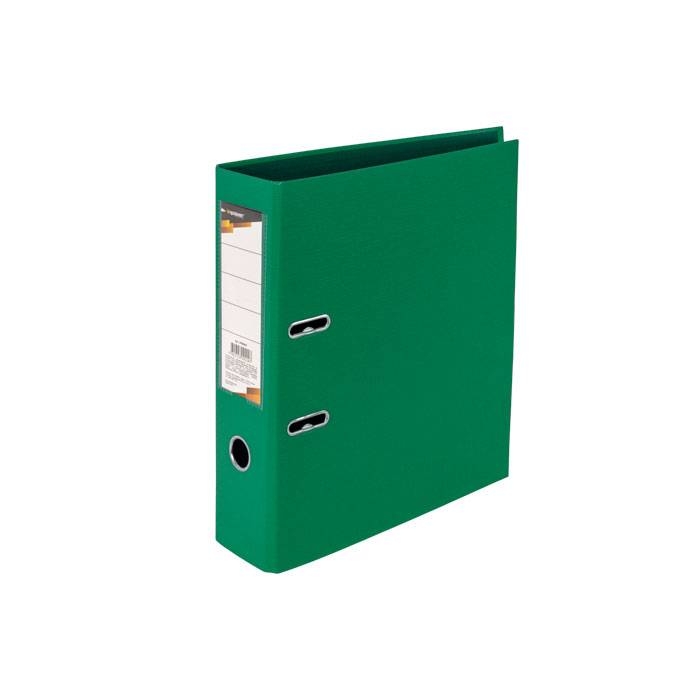 Папка-регистратор, PVC, формат А4, 75 мм, inФОРМАТ, цвет зеленый
