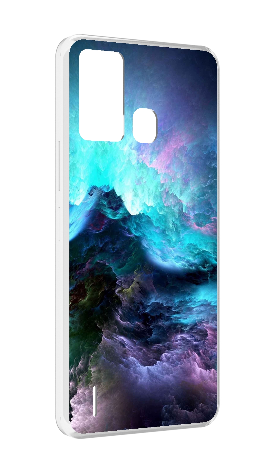 

Чехол MyPads Волна для ITEL S16 / ITEL Vision 1 Pro, Прозрачный, Tocco