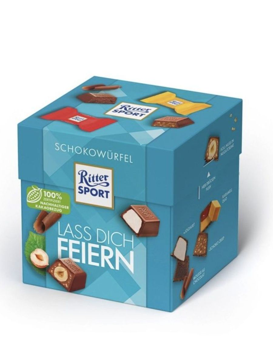 

Шоколад Ritter Sport Choco Box mix, 176 г
