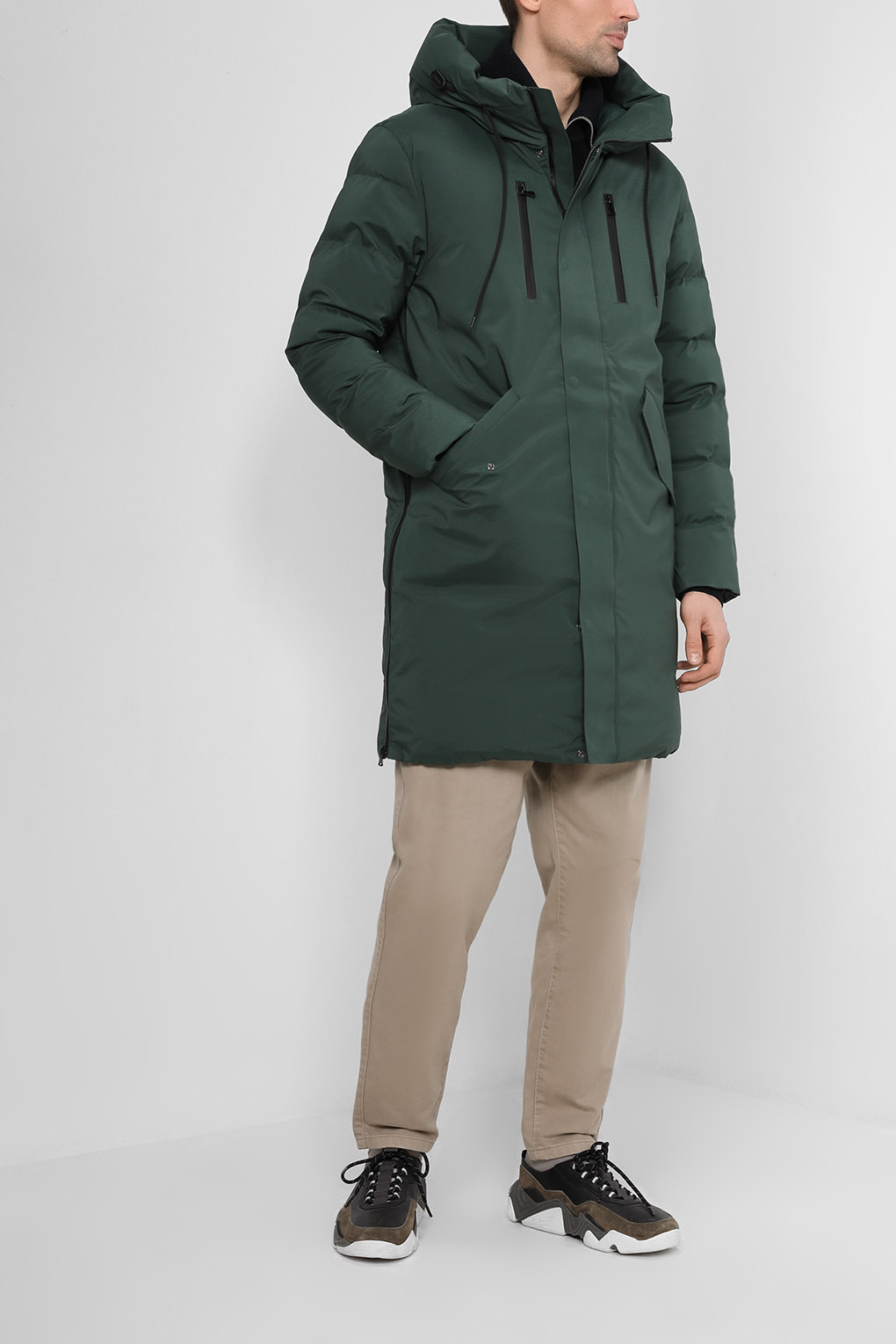

Куртка мужская MARCO DI RADI MDR22089129-004 зеленая 52 RU, Зеленый, MDR22089129-004