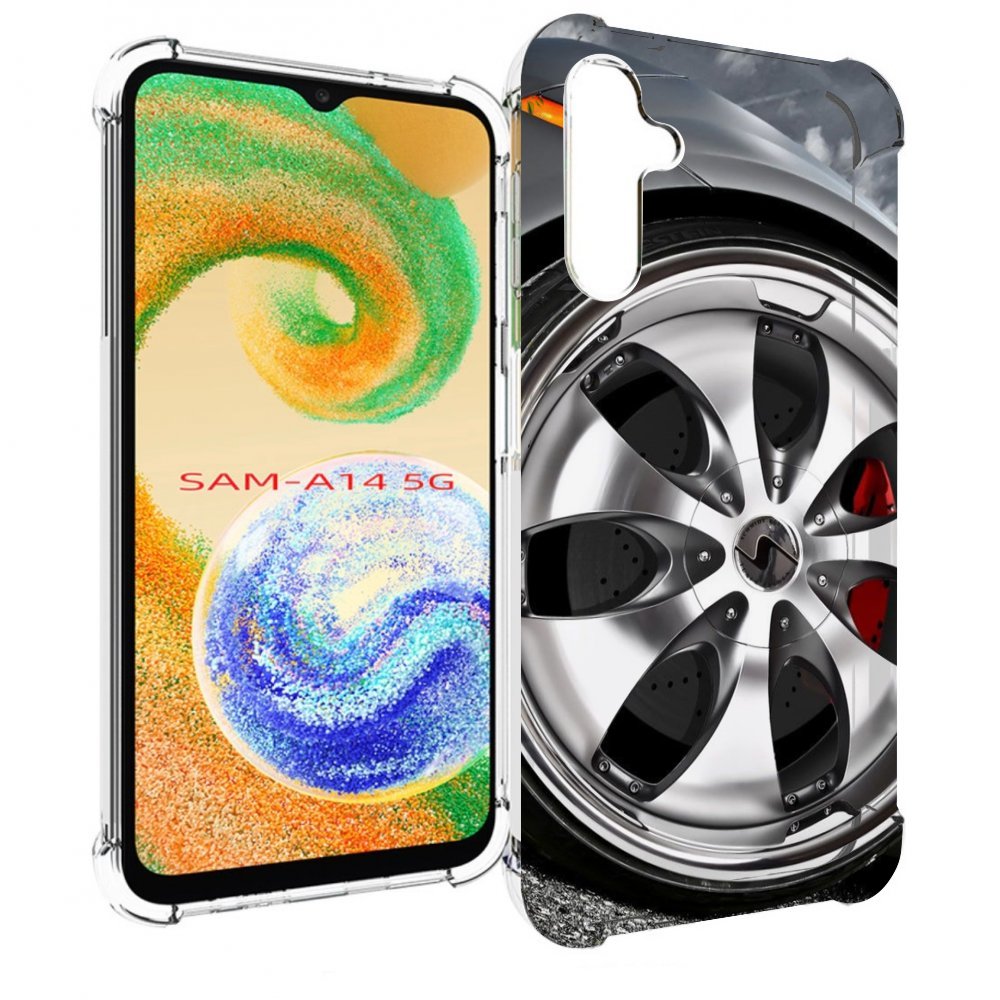 

Чехол MyPads Колесо мужской для Samsung Galaxy A14 5G, Прозрачный, Tocco