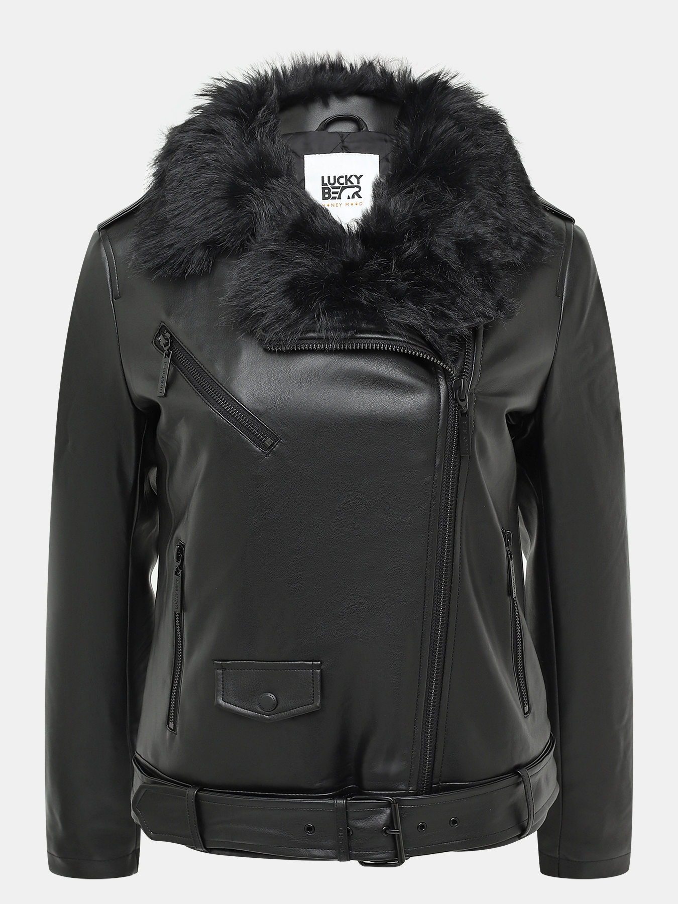 

Куртка женская Lucky Bear 440215 черная 40 RU, Черный, 440215