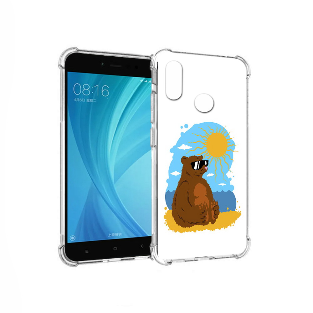

Чехол MyPads Tocco для Xiaomi Redmi Note 5 медведь на чиле (PT113434.311.468), Прозрачный, Tocco