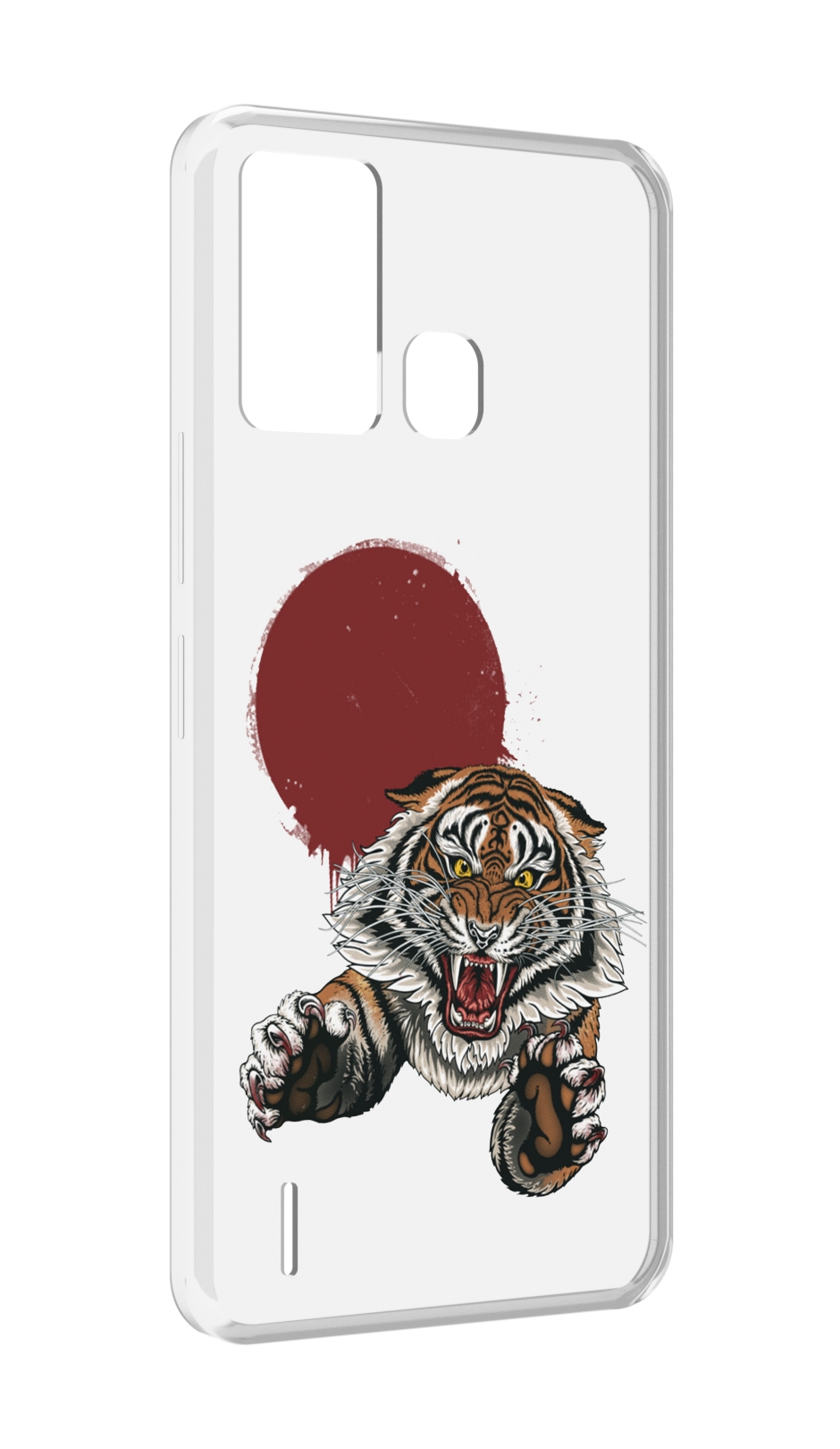 

Чехол MyPads Бросок тигра для ITEL S16 / ITEL Vision 1 Pro, Прозрачный, Tocco