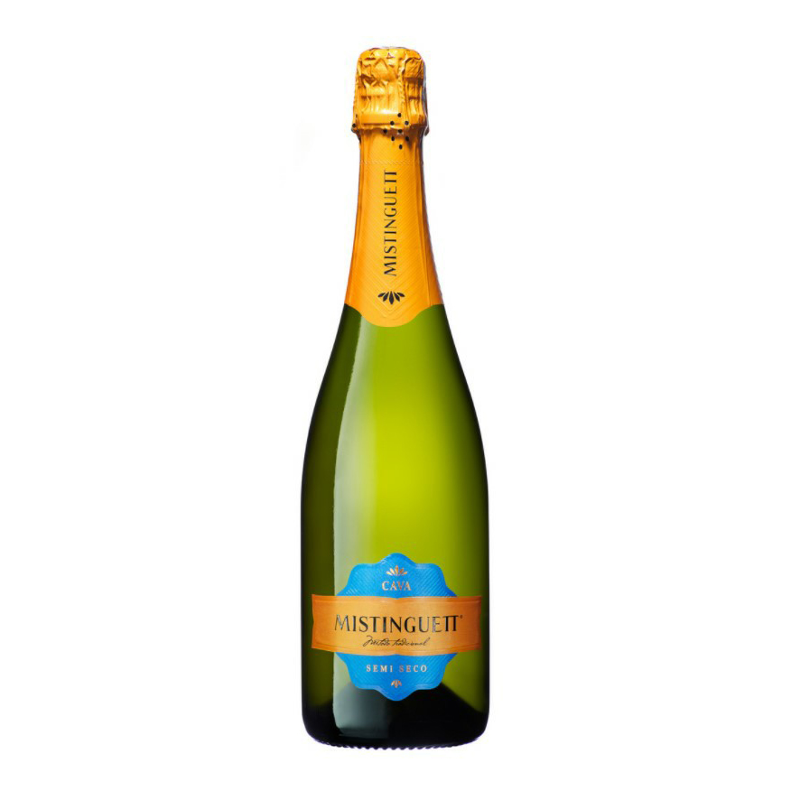 

Вино игристое Mistinguett Cava Semi Seco белое полусухое 11,5% 0,75 л Испания