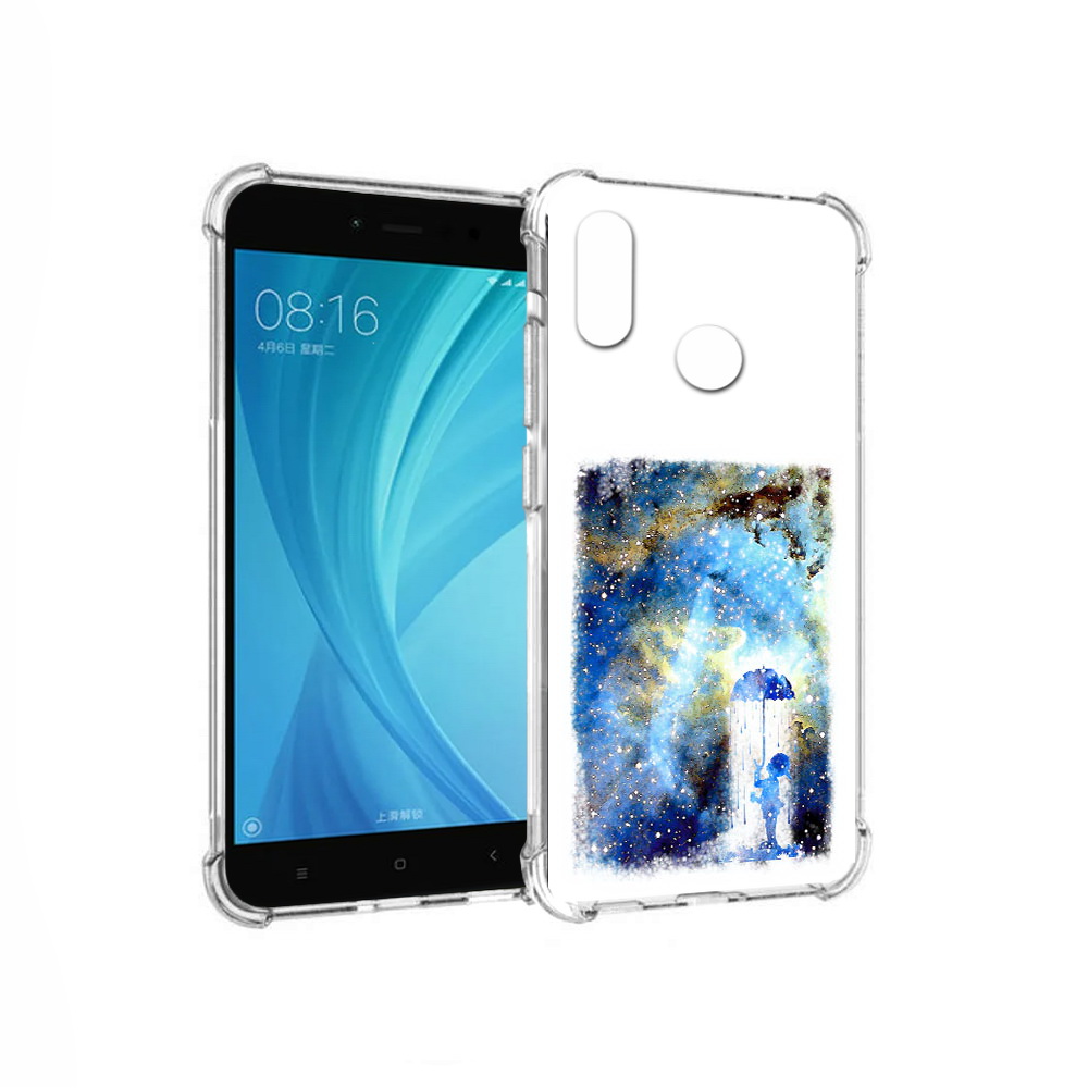 

Чехол MyPads Tocco для Xiaomi Redmi Note 5 мальчик в небе (PT113434.311.455), Прозрачный, Tocco