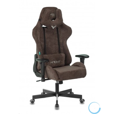 фото Кресло игровое бюрократ viking knight lt10 fabric, коричневый buro