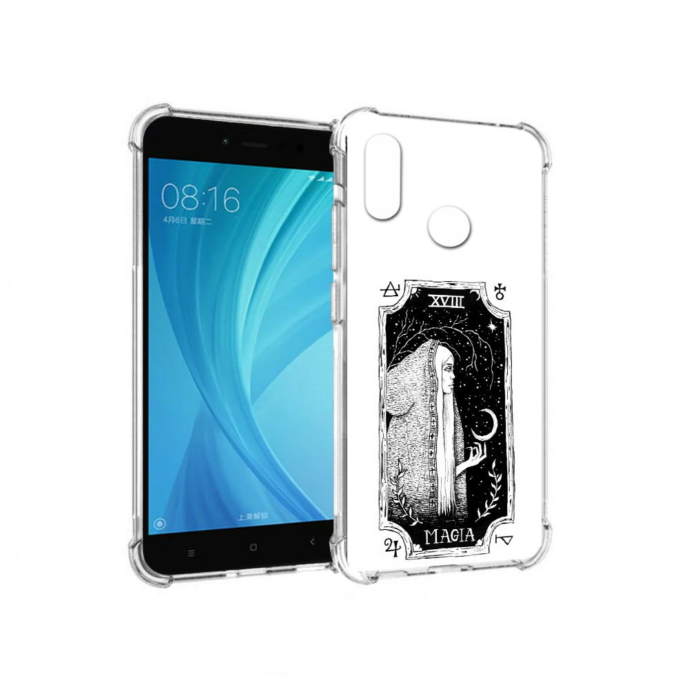 

Чехол MyPads Tocco для Xiaomi Redmi Note 5 лунная магия (PT113434.311.447), Прозрачный, Tocco