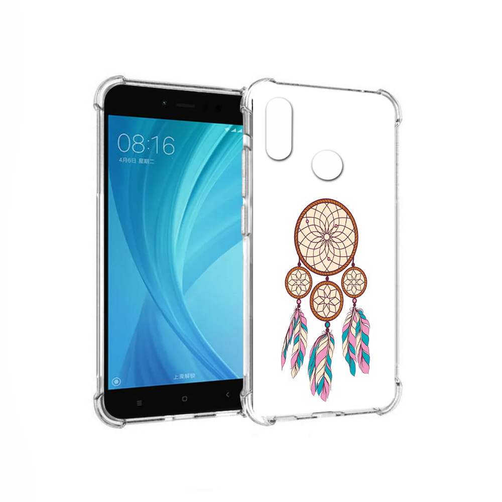 

Чехол MyPads Tocco для Xiaomi Redmi Note 5 ловец снов бежевый (PT113434.311.442), Прозрачный, Tocco