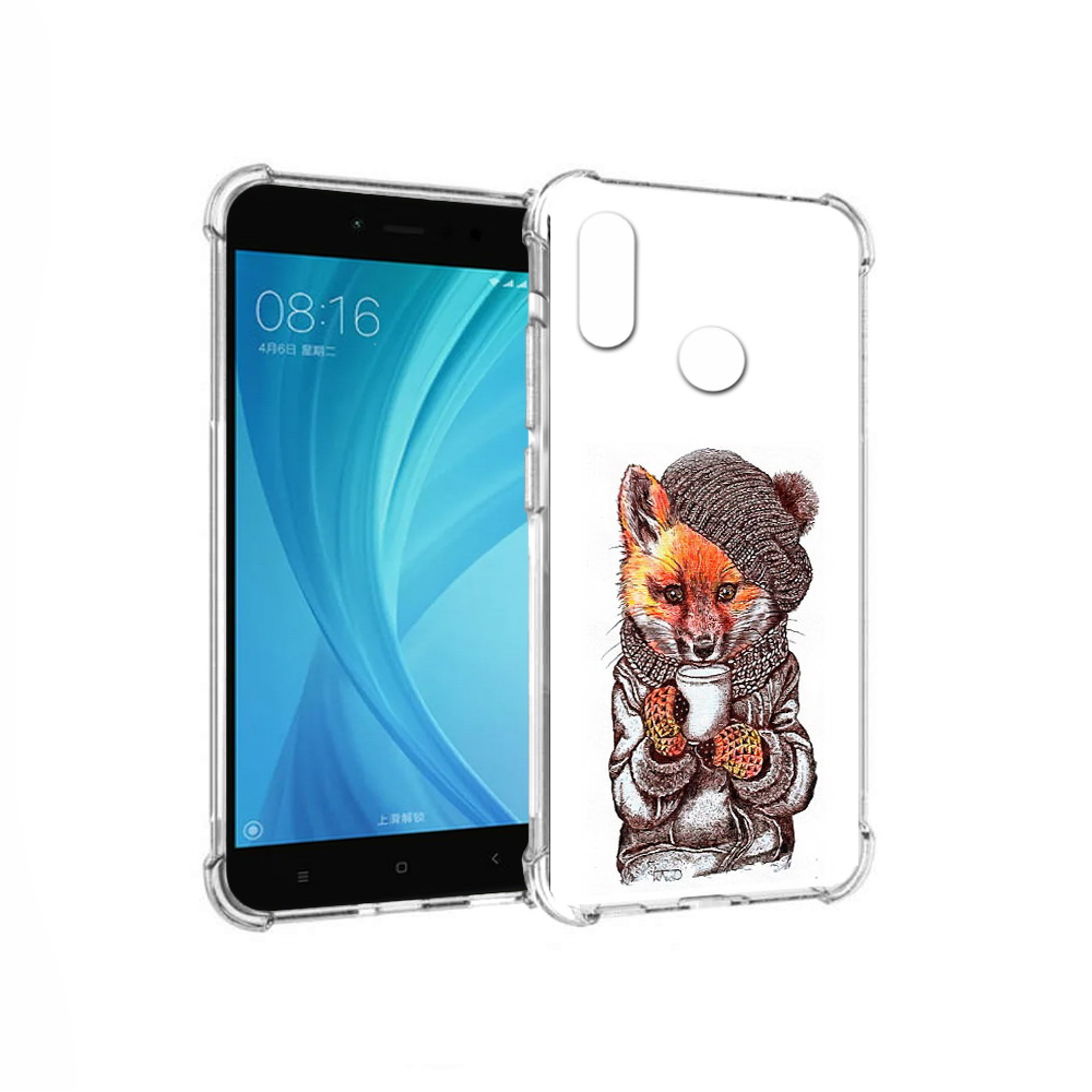 

Чехол MyPads Tocco для Xiaomi Redmi Note 5 лиса в шапке (PT113434.311.437), Tocco