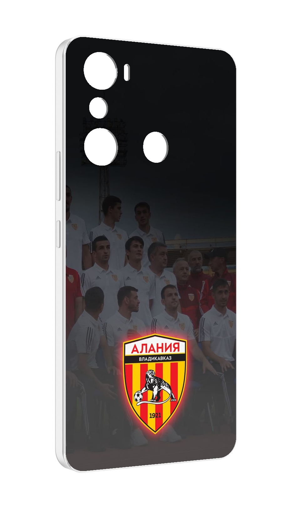 

Чехол MyPads фк алания владикавказ мужской для Infinix Hot 20i, Прозрачный, Tocco