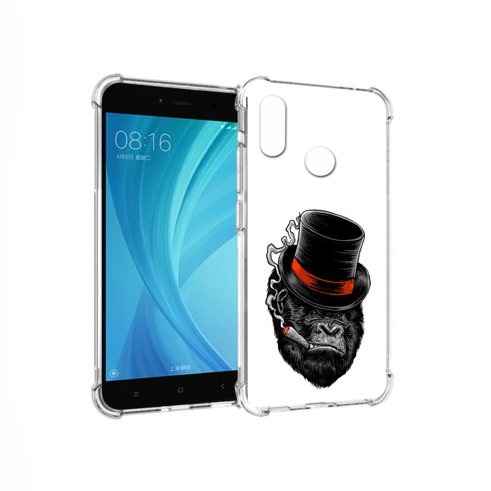 

Чехол MyPads Tocco для Xiaomi Redmi Note 5 дизайнерская горилла (PT113434.311.431), Прозрачный, Tocco