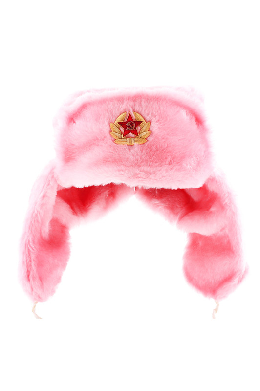 

Шапка ушанка унисекс 14288 розовая, р.54, Розовый, 14288