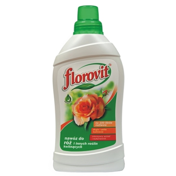Florovit жидкое удобрение для роз и других цветущих растений  (георгинов, пионов, гладиолу