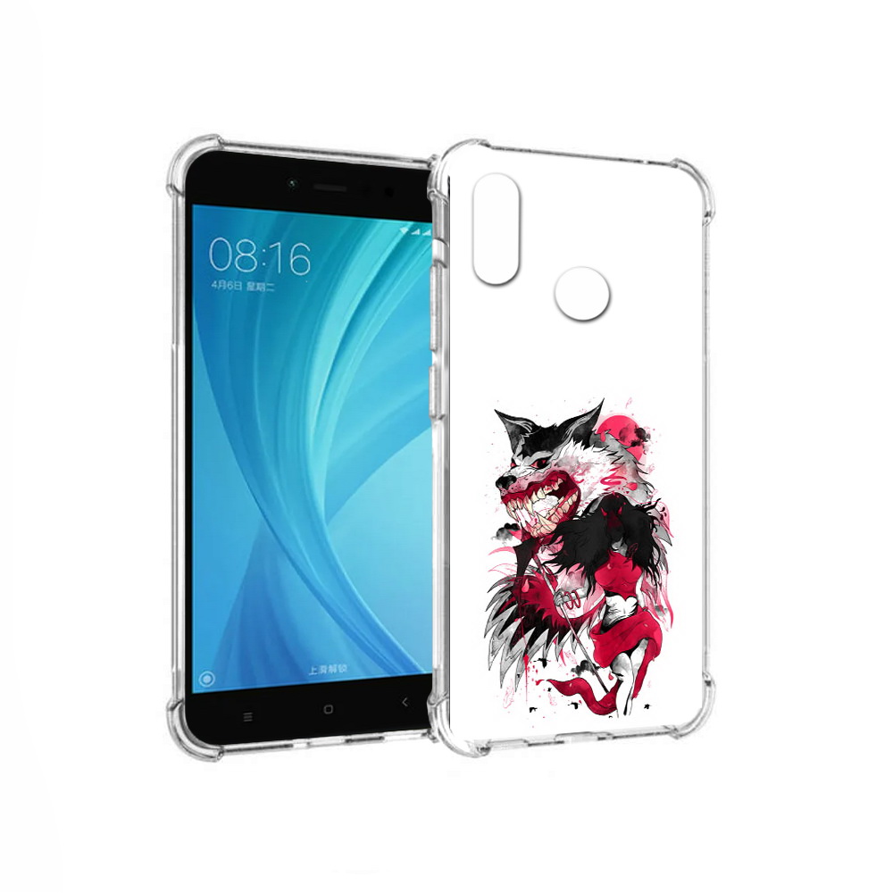 

Чехол MyPads Tocco для Xiaomi Redmi Note 5 красная шапочка (PT113434.311.410), Прозрачный, Tocco