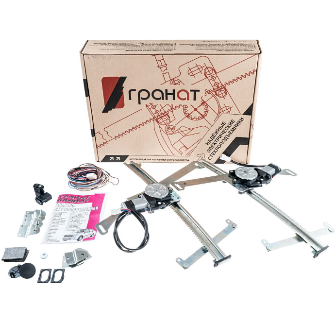 

Стеклоподъемники автомобильные ГРАНАТ Калина/Granta передние, ГРАНАТ Калина/Granta передние