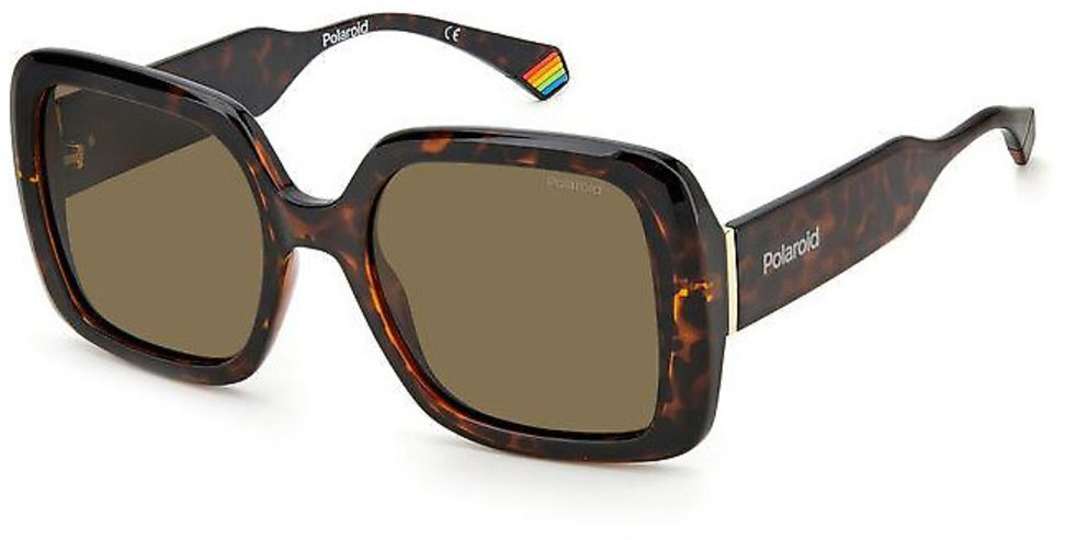 

Солнцезащитные очки Polaroid PLD 6168/S 086 dark havana/bronze, PLD 6168/S 086