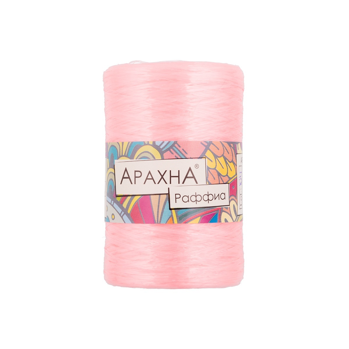 

Пряжа ARACHNA Raffia, 5х50 г+/-10 г, 200 м+/-12 м, №11 светлый красный, Raffia