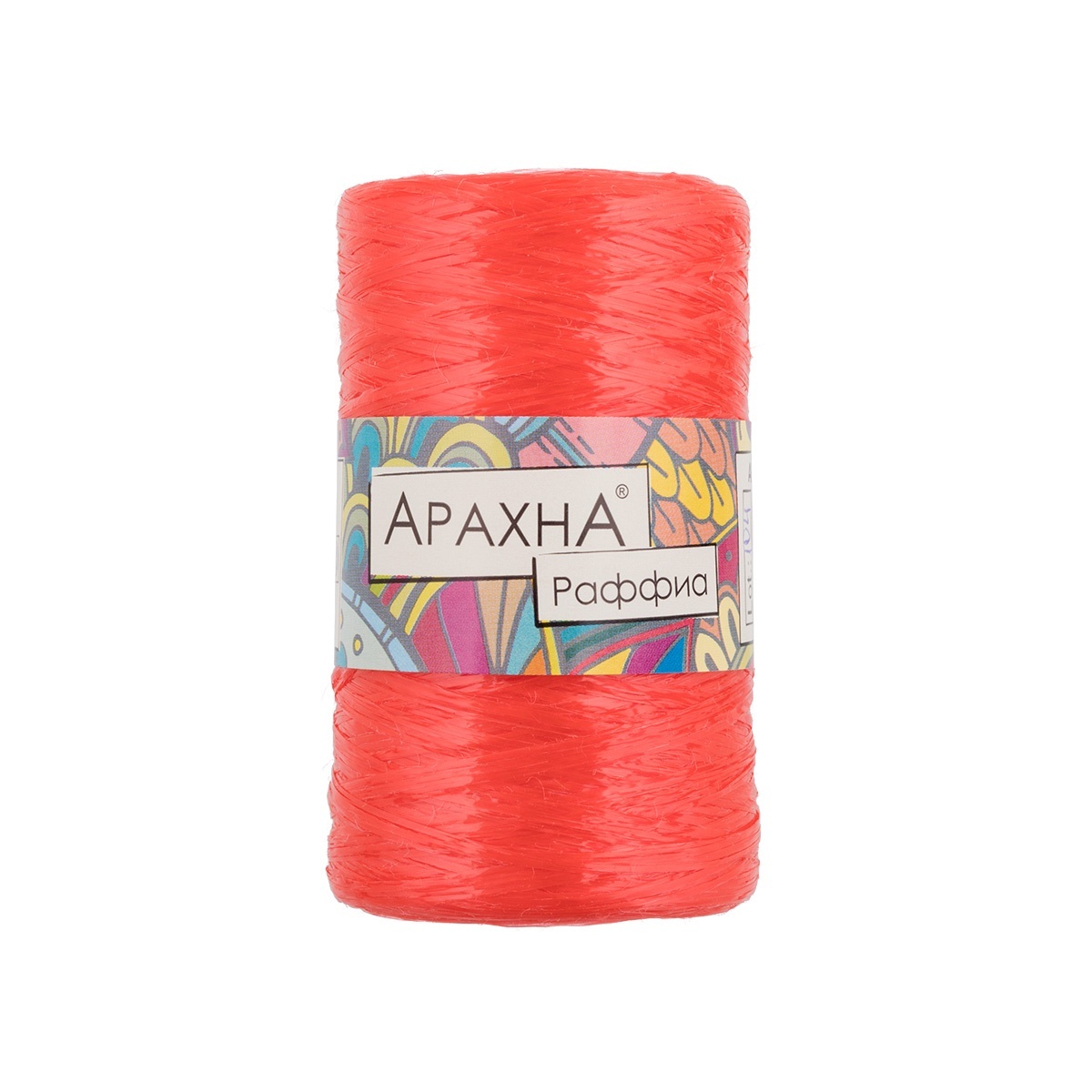 

Пряжа ARACHNA Raffia, 5х50 г+/-10 г, 200 м+/-12 м, №06 алый, Красный, Raffia