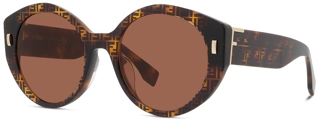 

Солнцезащитные очки Fendi FE 40037U 55S havana/brown, FE 40037U 55S