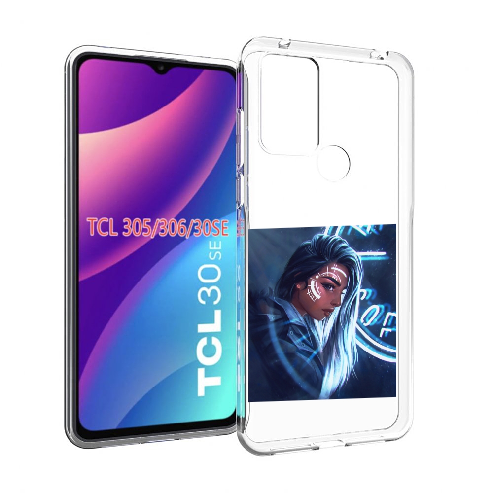 

Чехол MyPads девушка-из-антарктиды женский для TCL 30SE/305/306/30E, Tocco