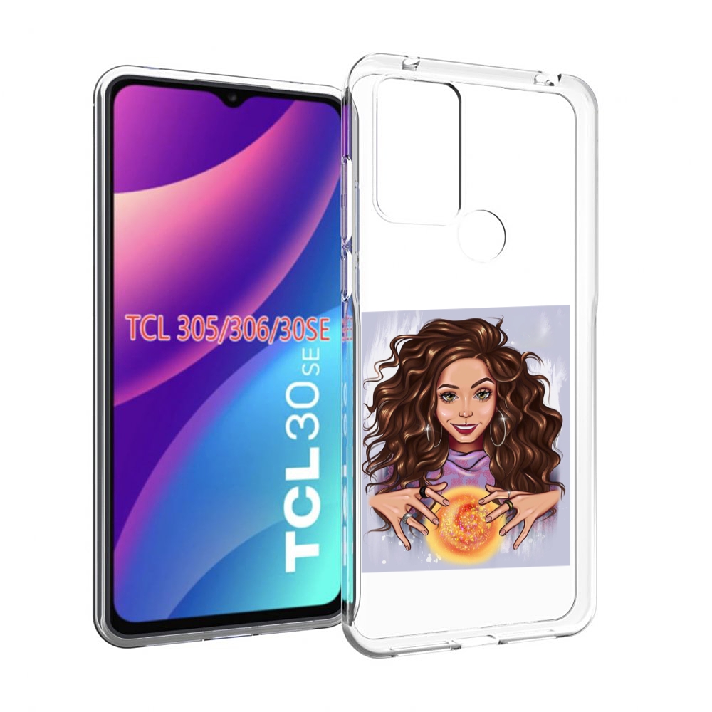 

Чехол MyPads девушка-волшебница для TCL 30SE/305/306/30E, Tocco