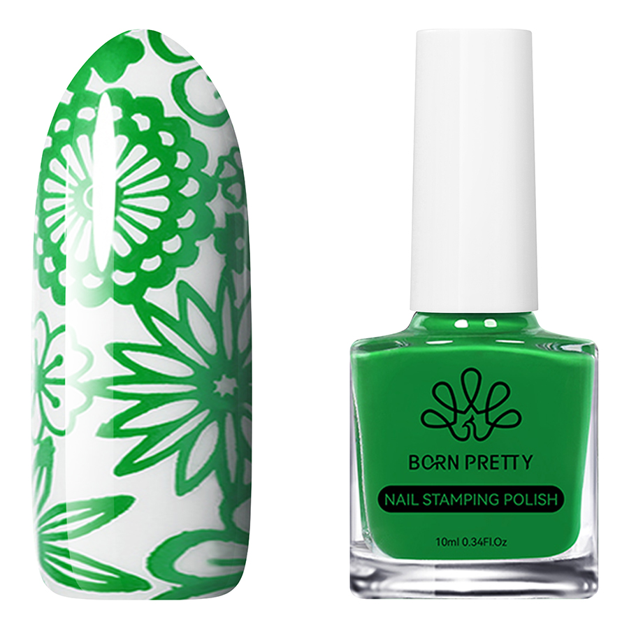

Лак для стемпинга Born Pretty 55950-17 SP17 10 мл, Зеленый