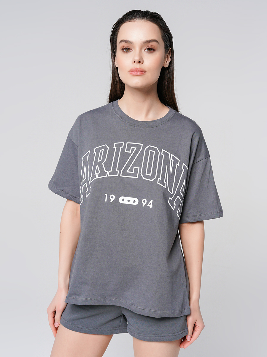 

Футболка женская ТВОЕ 92924 серая XL, 92924