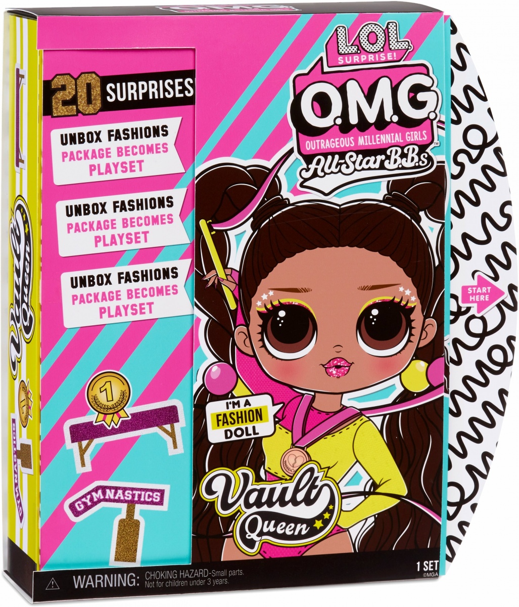 

Кукла LOL Surprise! OMG Sports Doll Gymnastics Гимнастка 577515