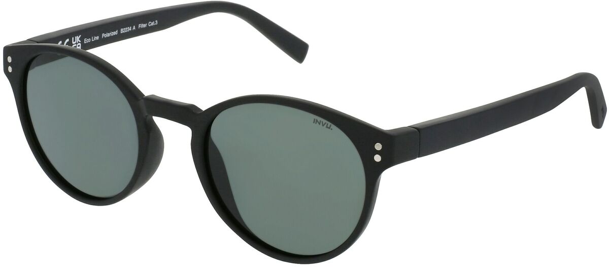 

Солнцезащитные очки Invu B2234A matte black/green gradient, B2234A