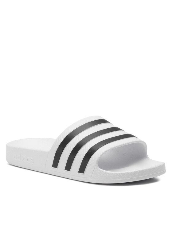 

Сланцы мужские Adidas Adilette Aqua F35539 белые 46 EU, Белый, Adilette Aqua F35539