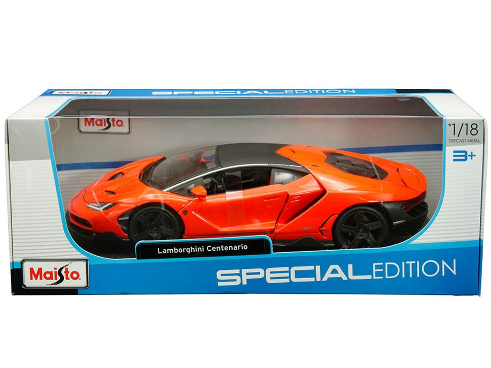 Машинка Maisto - Lamborghini Centenario Orange 1:18 31386 машинка maisto chevrolet colorado zr2 2017 1 27 белая