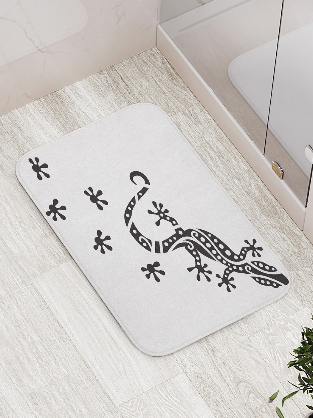 

Коврик противоскользящий для ванной, сауны, бассейна, 77х52 см bath_68778 JoyArty