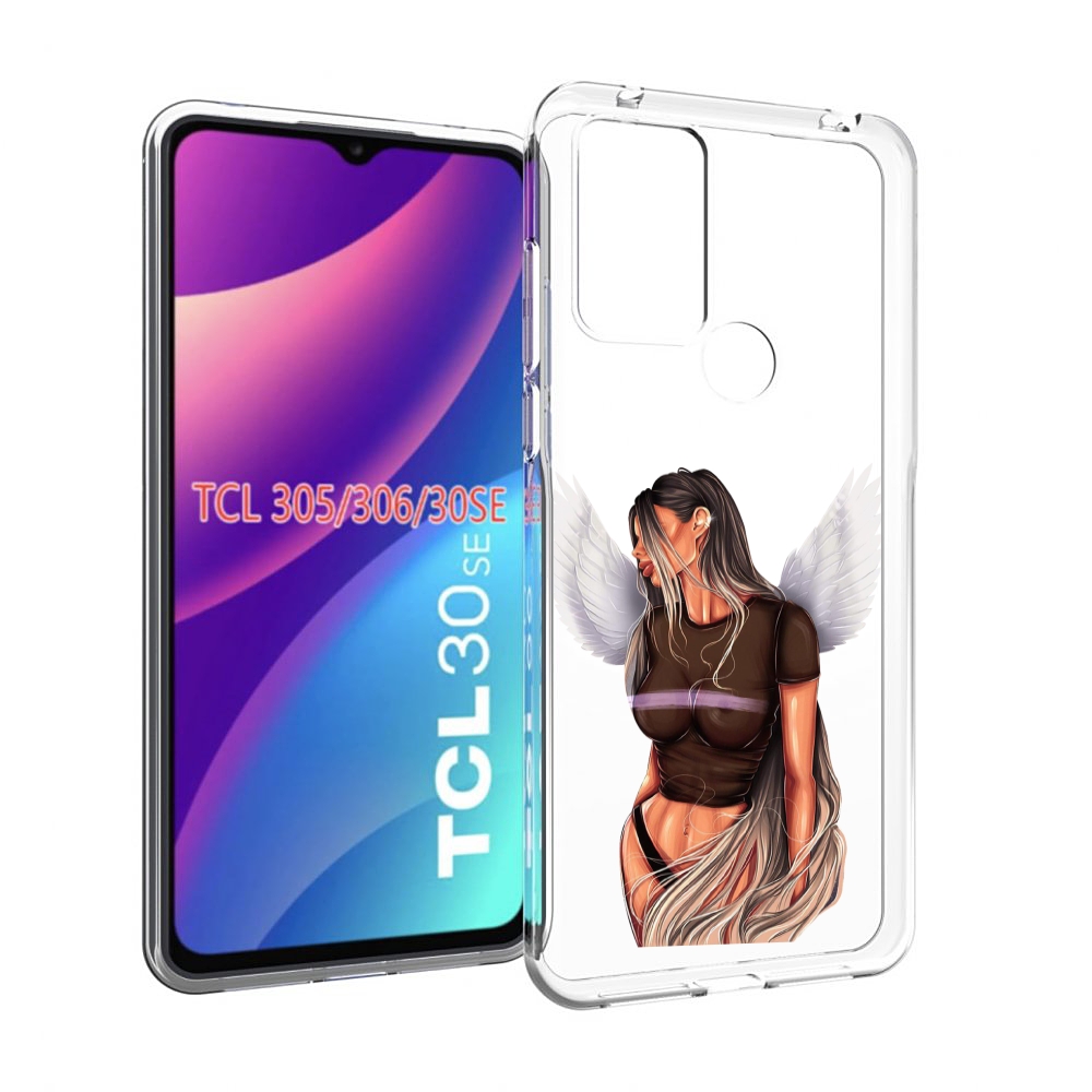

Чехол MyPads девушка-ангел-с-крыльями женский для TCL 30SE/305/306/30E, Tocco