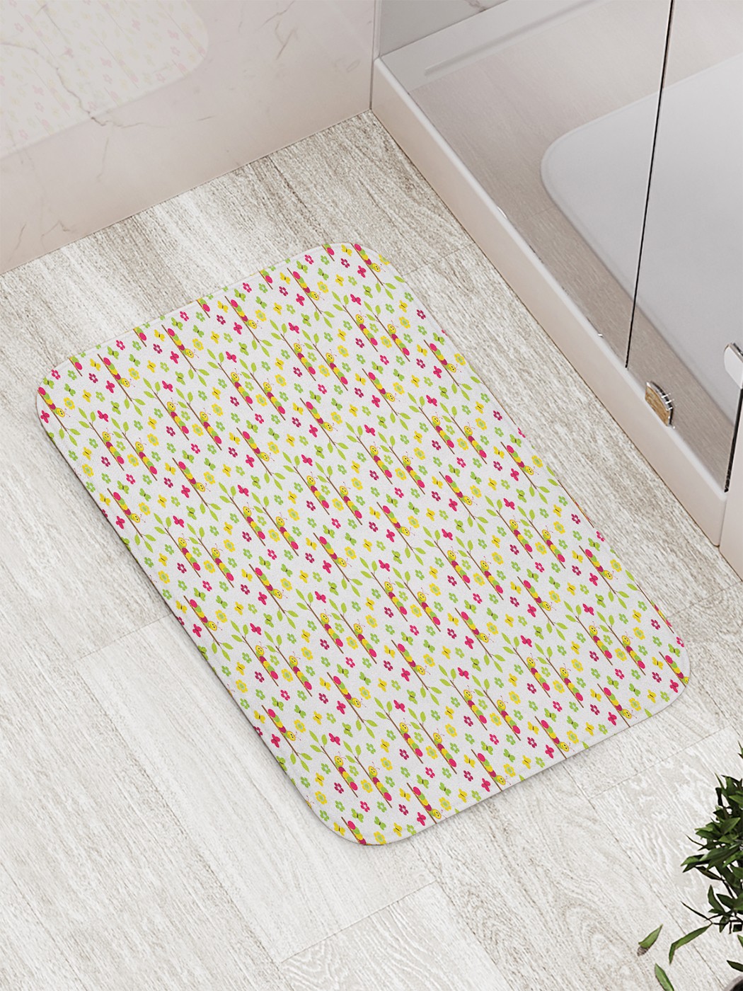 

Коврик противоскользящий для ванной, сауны, бассейна, 77х52 см bath_68721 JoyArty