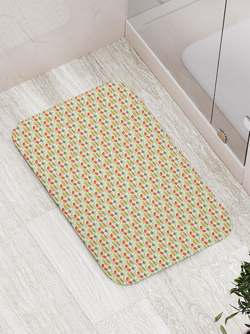 

Коврик противоскользящий для ванной, сауны, бассейна, 77х52 см bath_68716 JoyArty