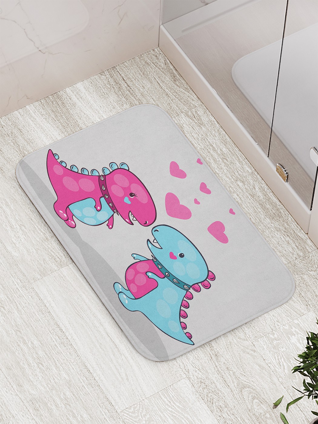 

Коврик противоскользящий для ванной, сауны, бассейна, 77х52 см bath_68698 JoyArty