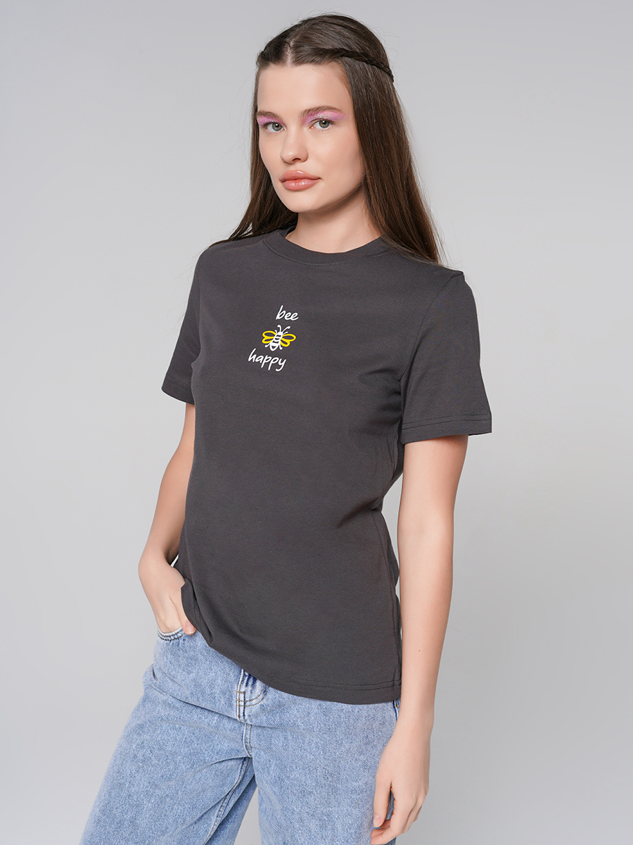 

Футболка женская ТВОЕ 90101 серая XL, 90101