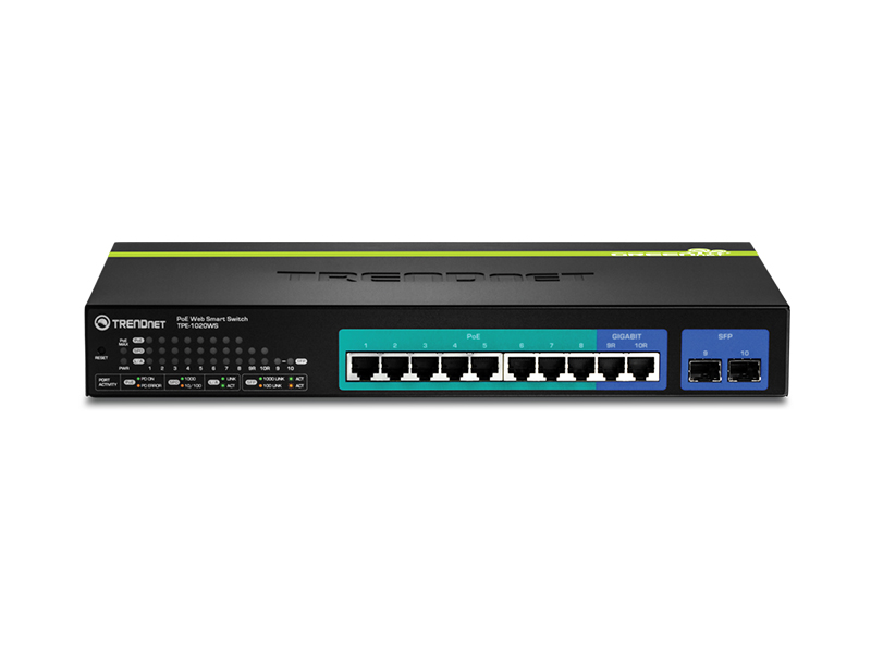 

Коммутатор TRENDnet TPE-1020WS черный, TPE-1020WS