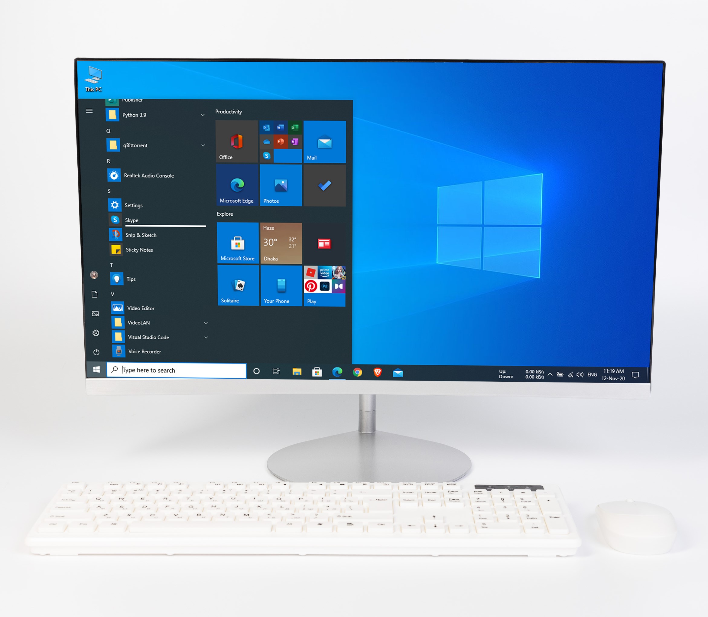 

Моноблок All In One PC 24"QW (Intel Core i5-3470, RAM 8 ГБ, SSD 256 ГБ,Windows 10 Pro), QW