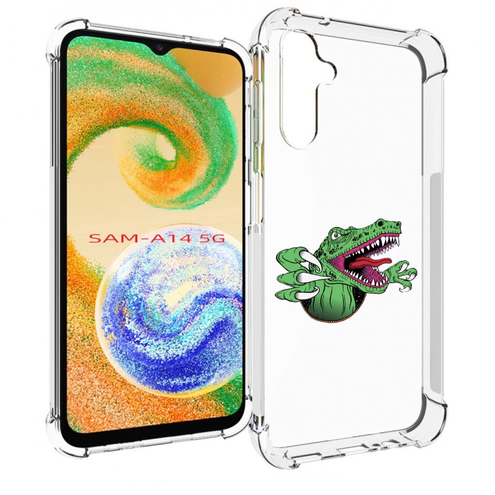 

Чехол MyPads Динозавр для Samsung Galaxy A14 5G, Прозрачный, Tocco