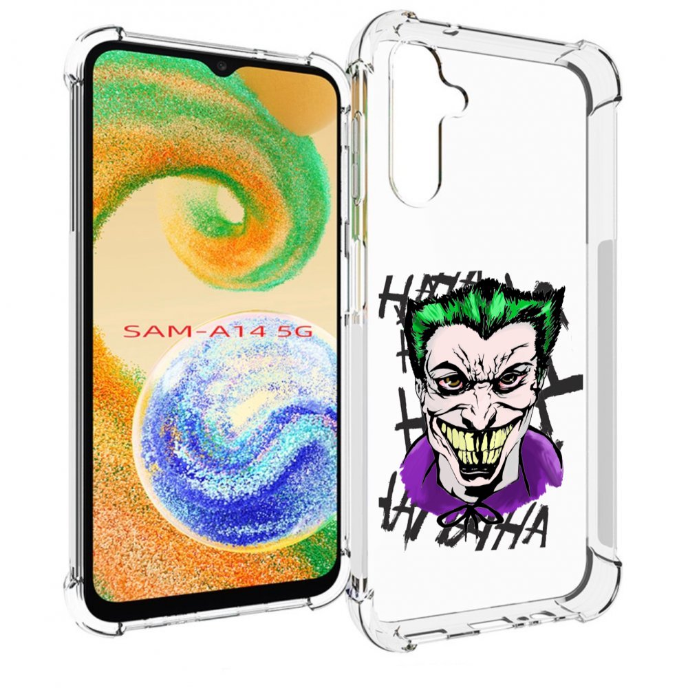 

Чехол MyPads Джокер-крейзи для Samsung Galaxy A14 5G, Прозрачный, Tocco