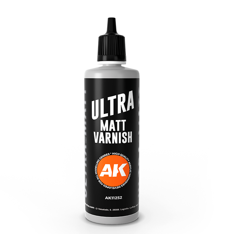 

Ультра матовый лак AK Interactive AK11252, 100 мл, Прозрачный