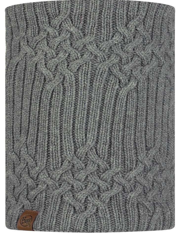 фото Шарф buff knitted & fleece neckwarmer helle castlerock grey one size