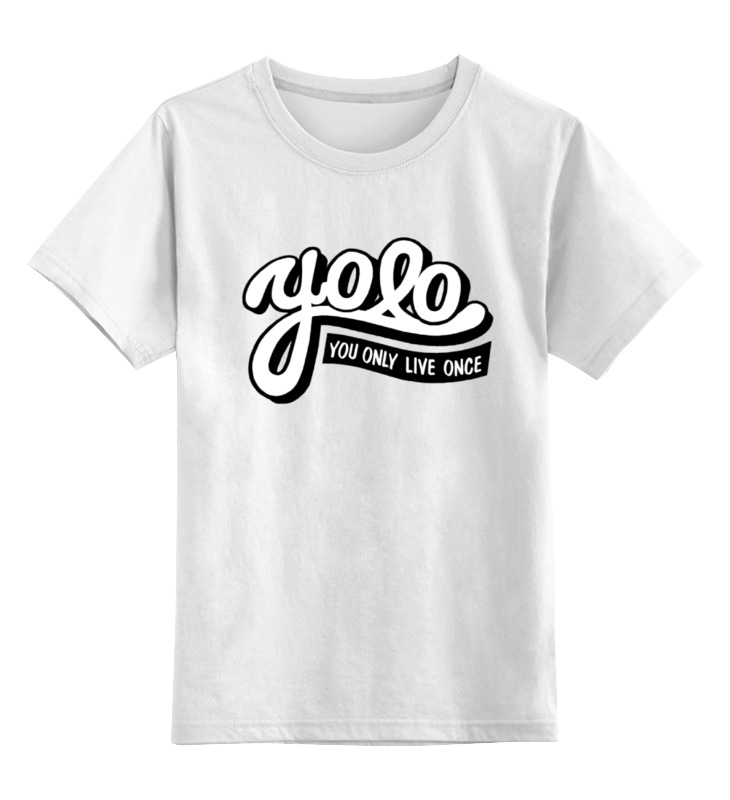 

Детская футболка классическая Printio Yolo, р. 116, 0000000715877