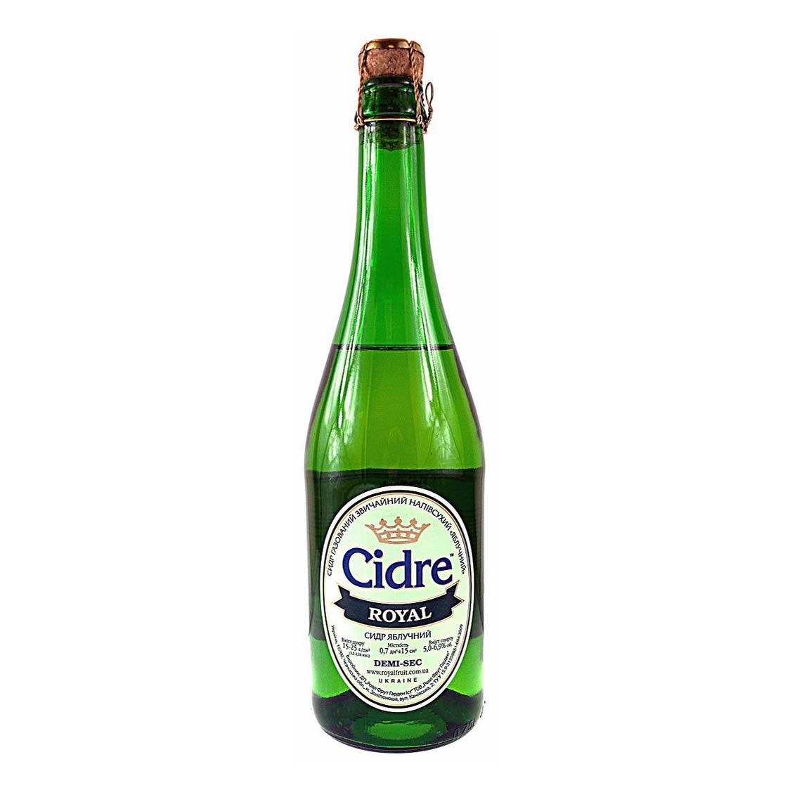 

Сидр Cidre Royal полусладкий 5% 0,75 л