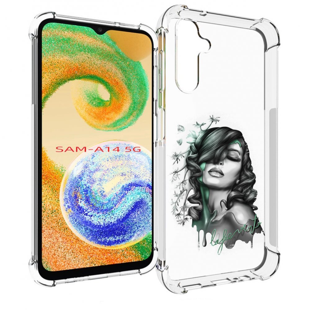 

Чехол MyPads Девушка 2 для Samsung Galaxy A14 5G, Прозрачный, Tocco