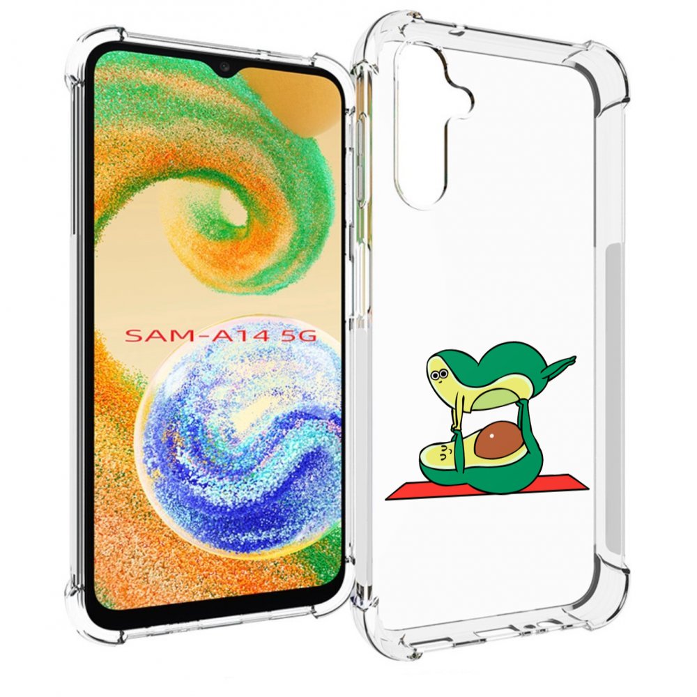 

Чехол MyPads Две-половинки для Samsung Galaxy A14 5G, Прозрачный, Tocco