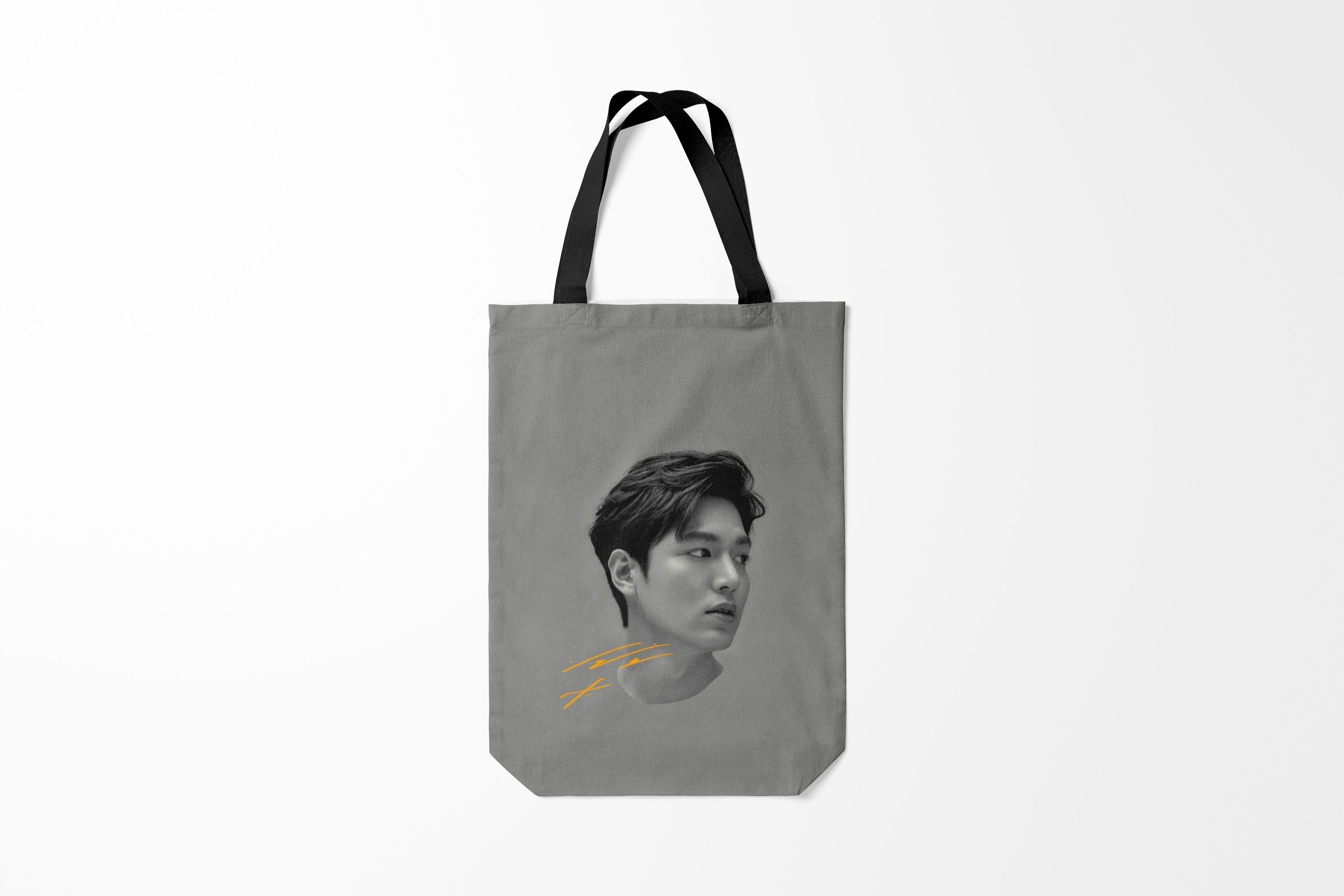 

Сумка шoппер унисекс Burnettie Дорамы Ли Мин Хо Lee Min Ho, серый, Дорамы Ли Мин Хо Lee Min Ho